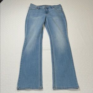 Old Navy mid-rise wow boot cut Light Blue Flare Jeans